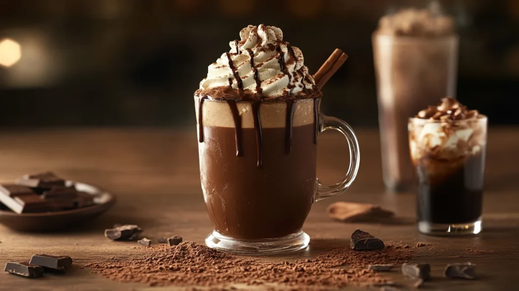 Creative Beverage Ideas with Chocolate Sauce 