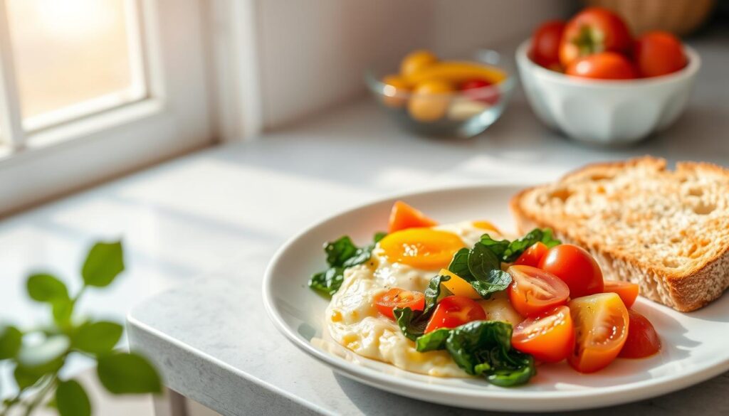 IBS-friendly egg breakfast