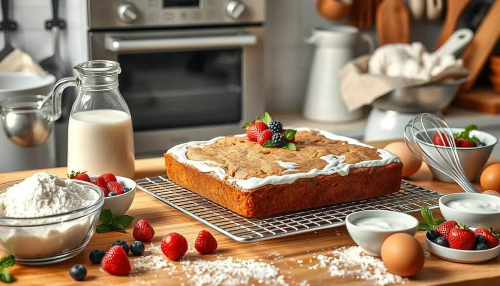 Kefir Sheet Cake Baking Techniques Cake Baking Techniques