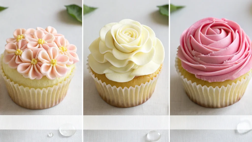 Common buttercream piping mistakes with Russian tips.